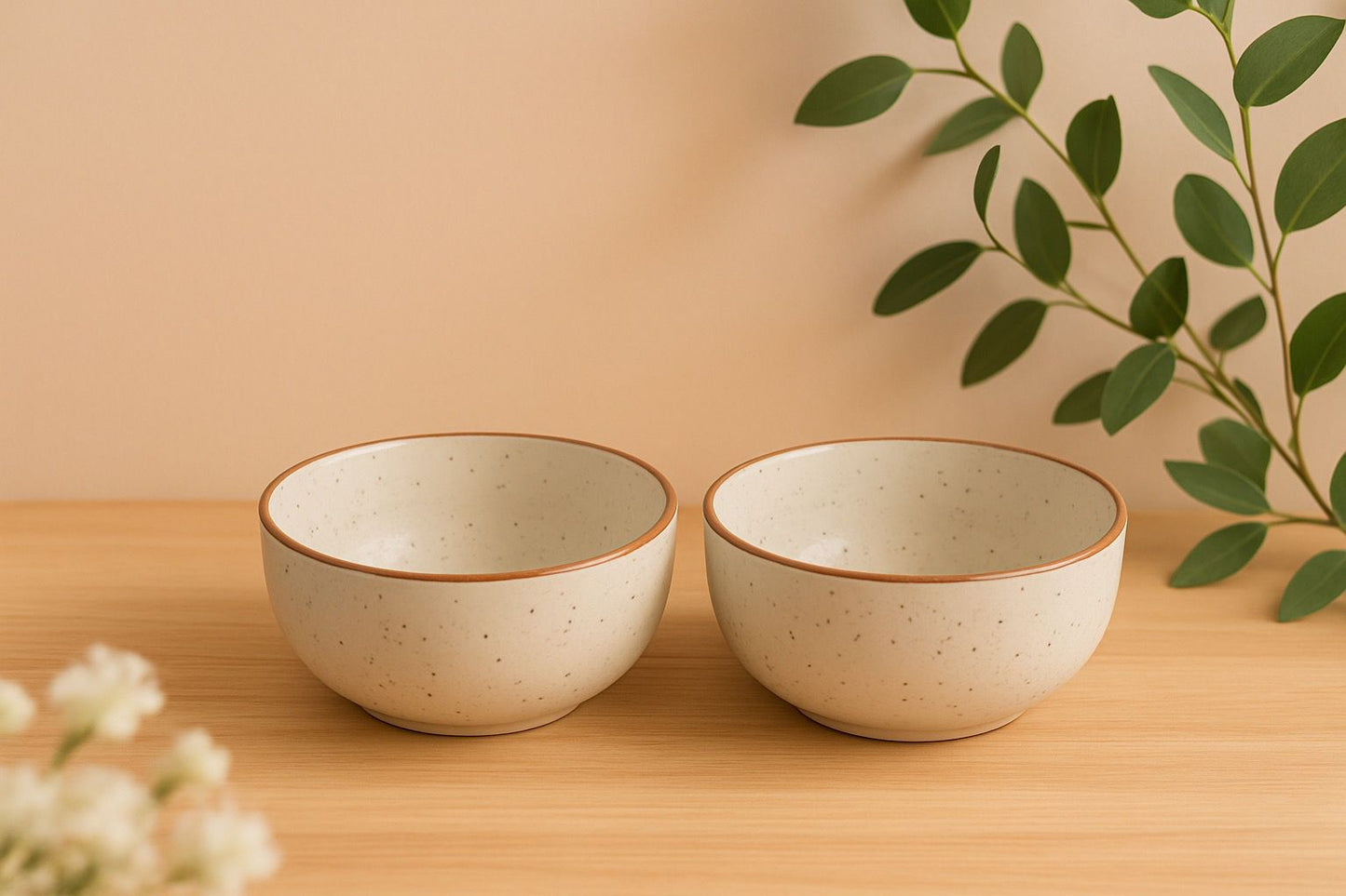 GITAEMPORIUM Ceramic Soup Bowl Handcrafted Ceramic Bowl Set premium Imported Qulaity